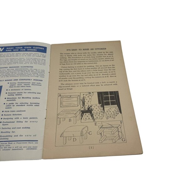 Vintage Sewing Book 1 By Ruth Wyeth Spears Classic Techniques Guide - Picture 3 of 5